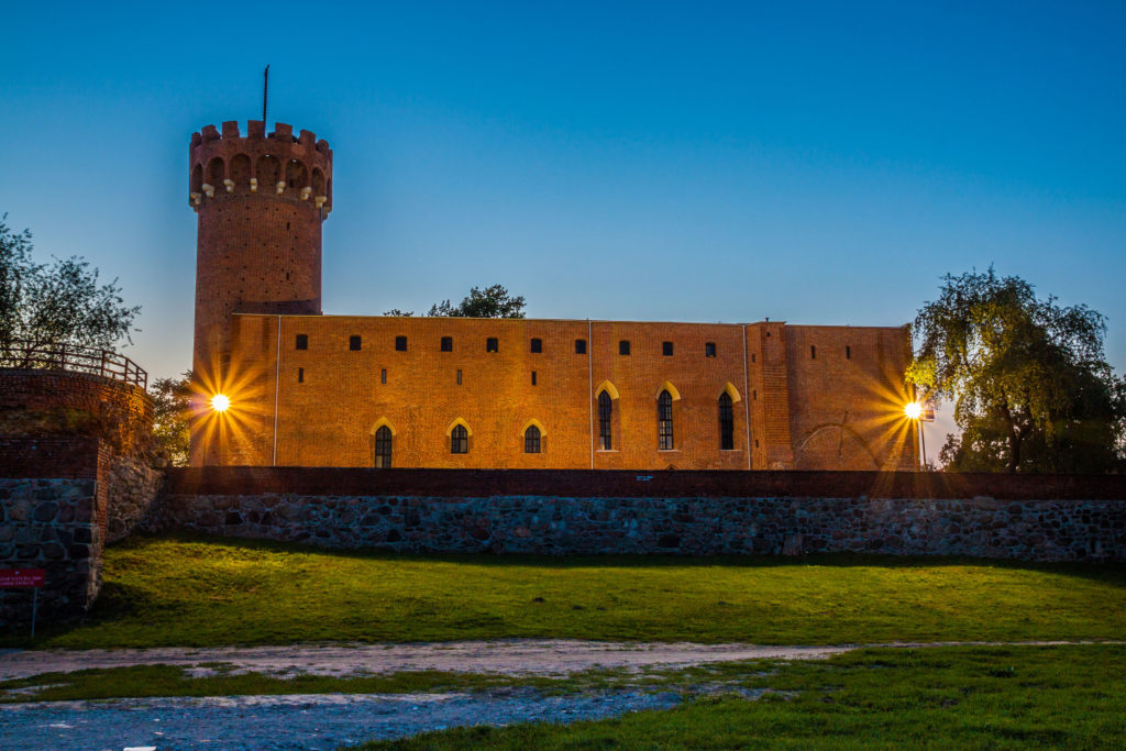 Château teutonique médiéval à Swiecie